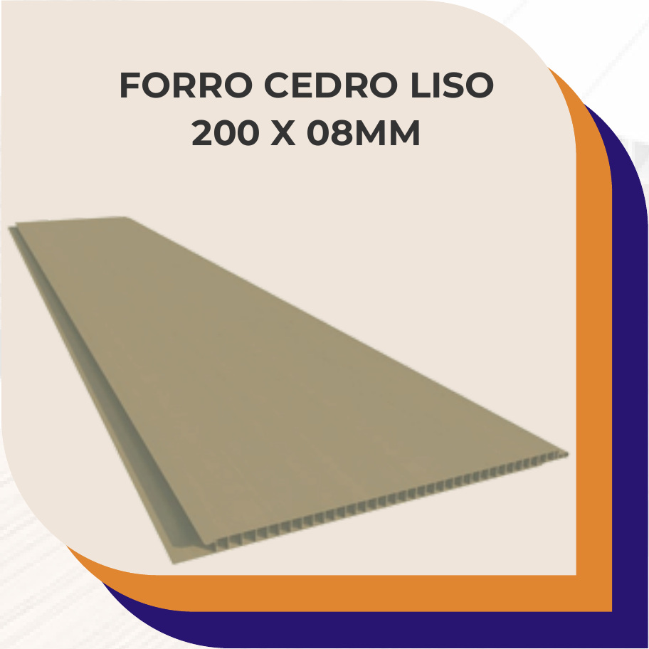 Forro Cedro Liso
