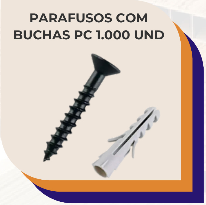 Parafusos com Buchas